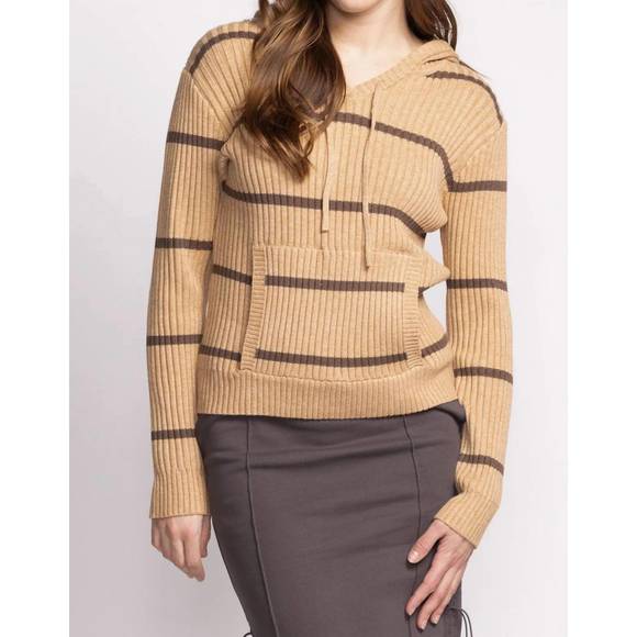 Chocolate Martini Beaded Graphic Knit Sweater main image 1